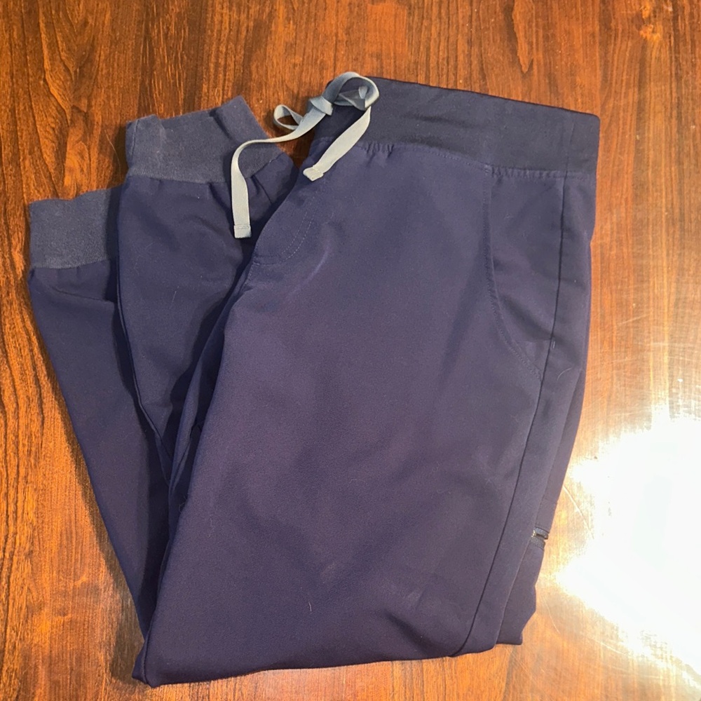 Figs Women’s Navy Blue Jogger Scrub Pants